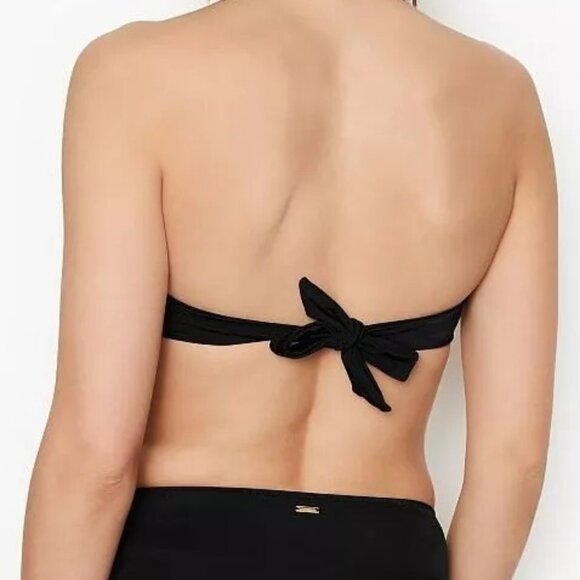 Nwt Victorias Secret Marilyn Ventanas Push Up Strapless Bandeau Bikini Top - Picture 4 of 5